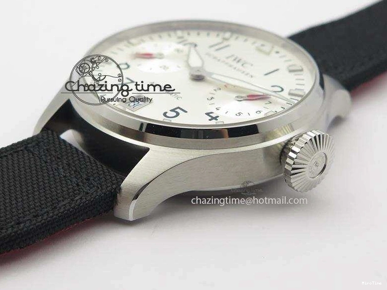 MIROTIME 1229 Big Pilot Real PR IW500432 DFB Limited Edition ZF 1:1 Best Edition On Black Nylon Strap A Fashionable 7276